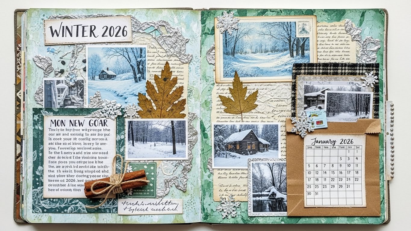 Read more about the article Junk Journal Ideas for Winter 2026 (Free Guide)