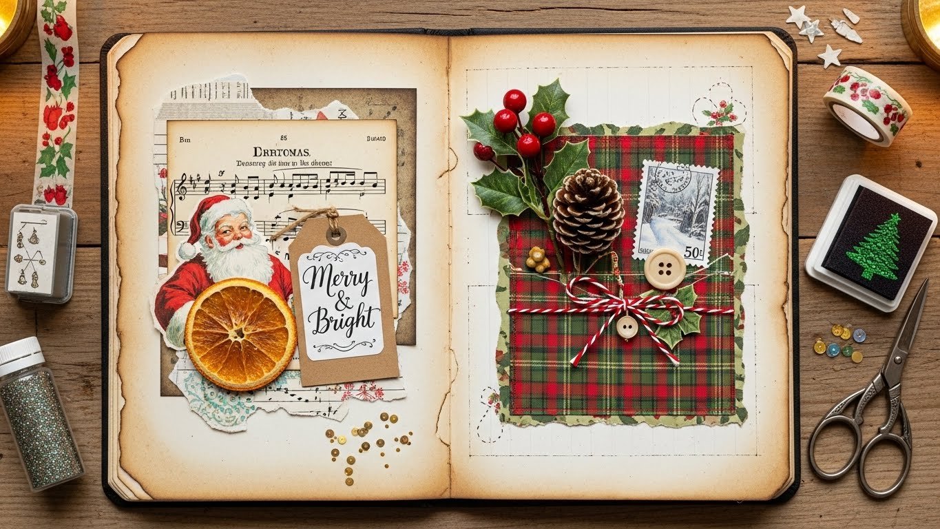Read more about the article Christmas Junk Journal Ideas